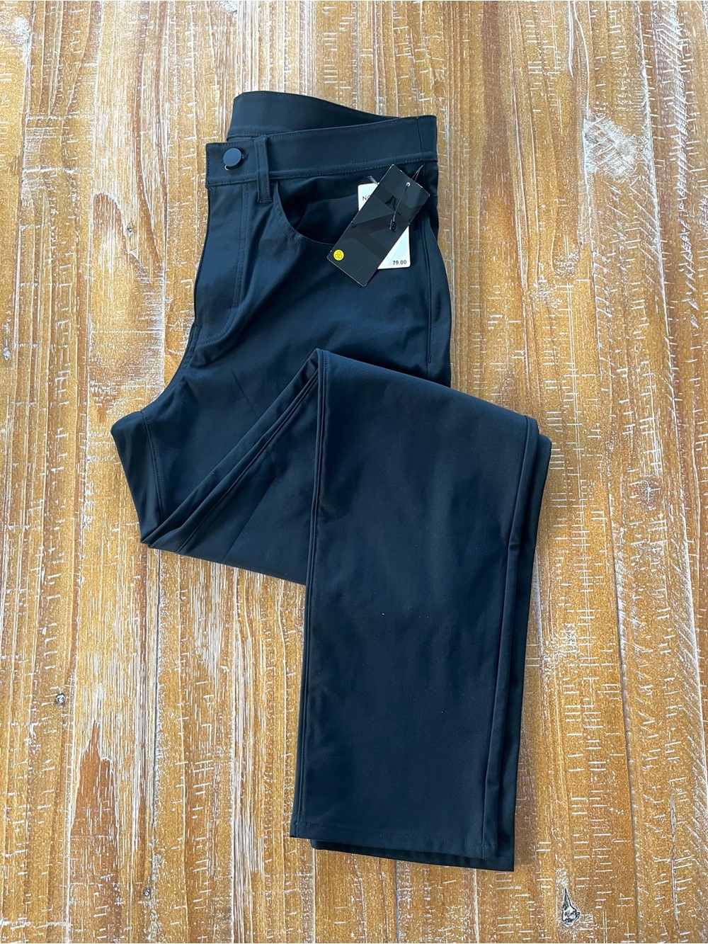 Men's Zella Black Performance Stretch Pants NWT